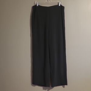 Kate Hill  Silk  Black Casual Pants  Size 16